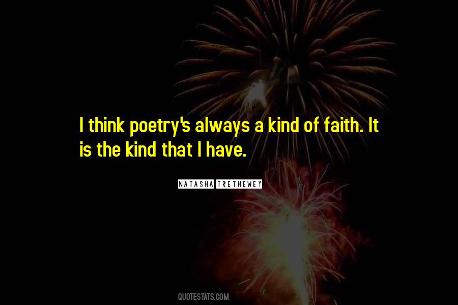 Faith Poetry Quotes #1405300