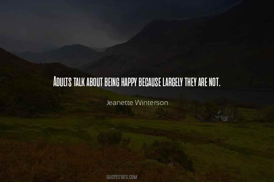 Happy Talk Quotes #1545072