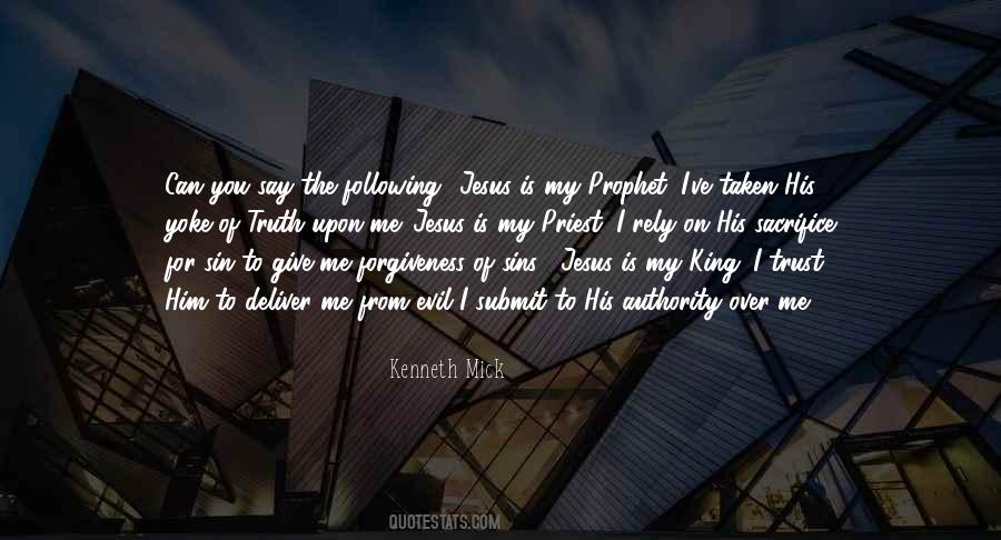 I Submit To You Quotes #487105