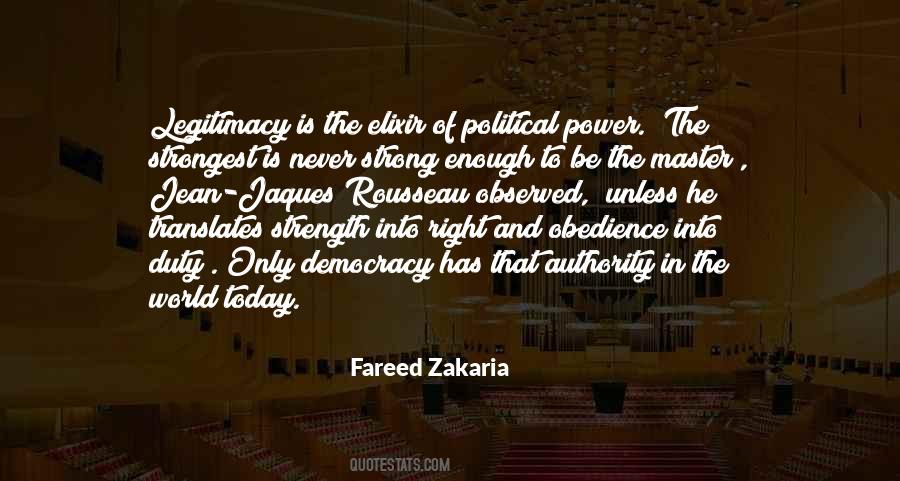 Strength Of The World Quotes #1447018