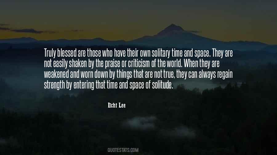 Strength Of The World Quotes #1513116