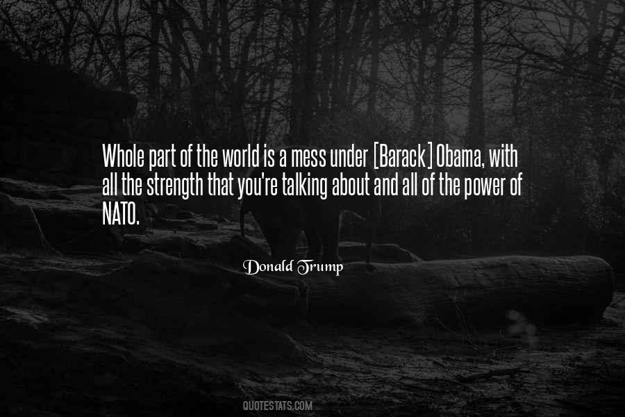 Strength Of The World Quotes #1534644