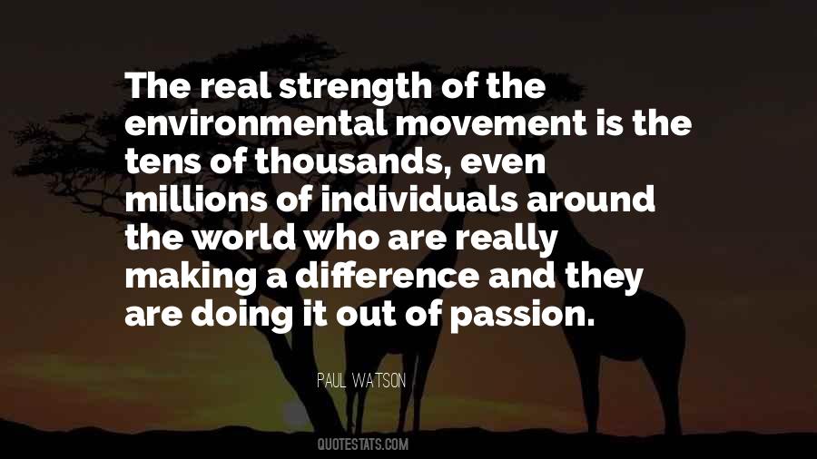 Strength Of The World Quotes #309200