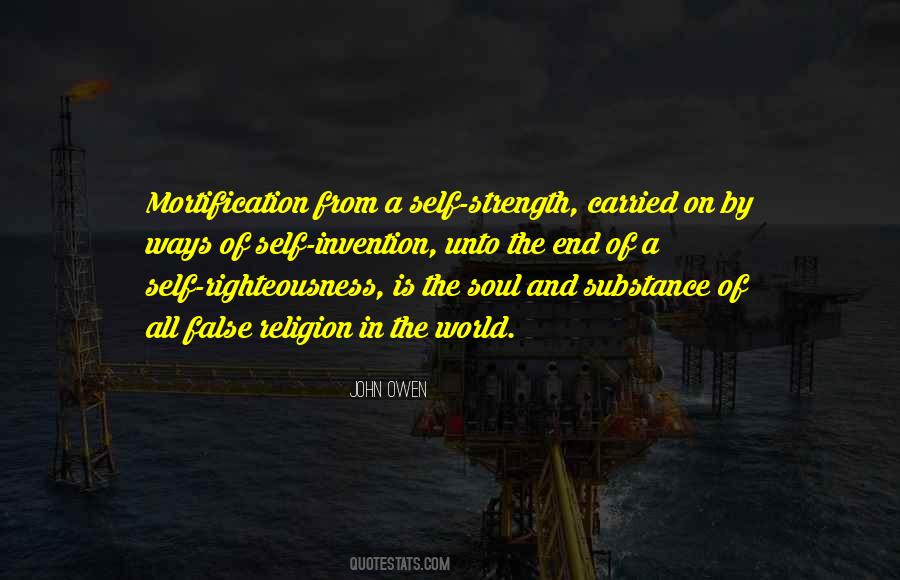 Strength Of The World Quotes #518333