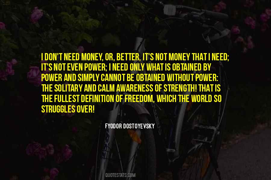 Strength Of The World Quotes #715587