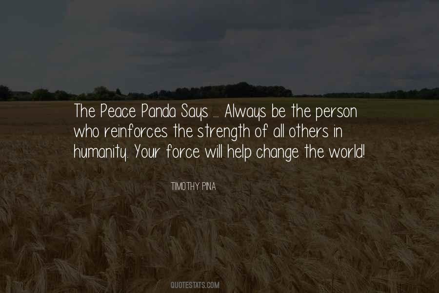 Strength Of The World Quotes #748076