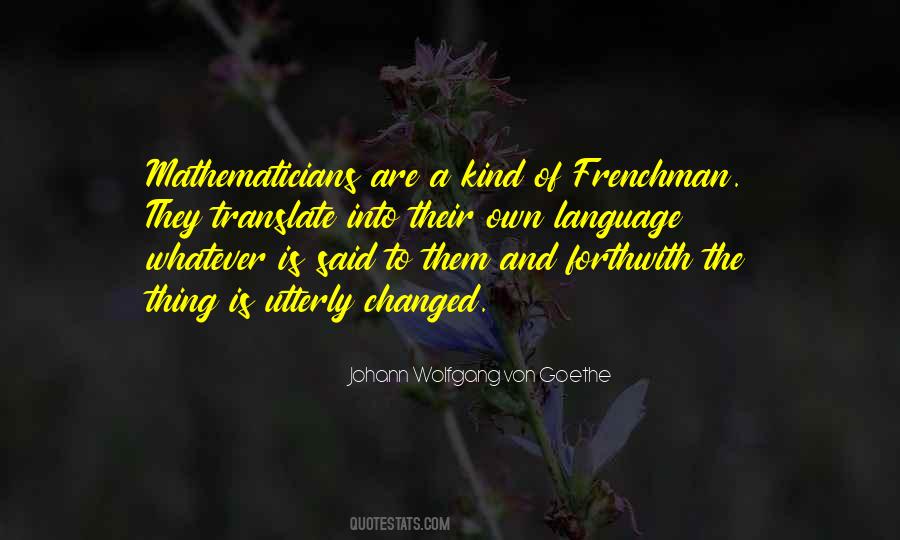 Frenchman Quotes #1194626