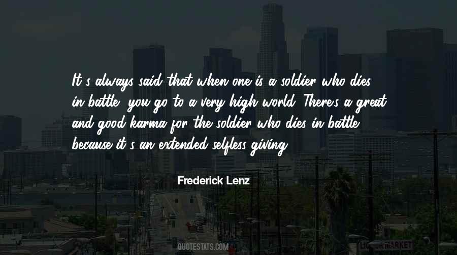 Great Soldier Quotes #1377066