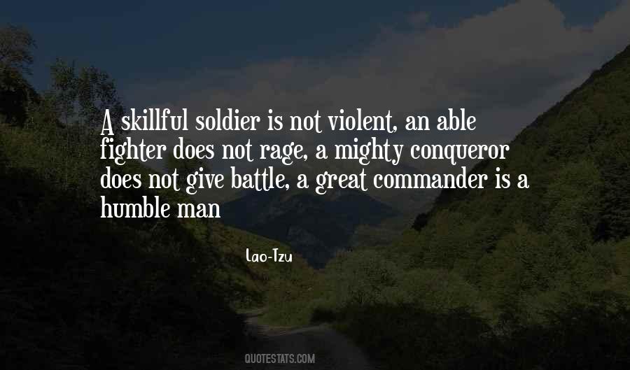 Great Soldier Quotes #1716944
