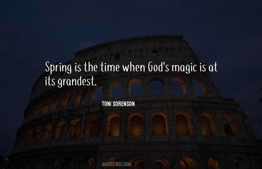 Spring Magic Quotes #920331
