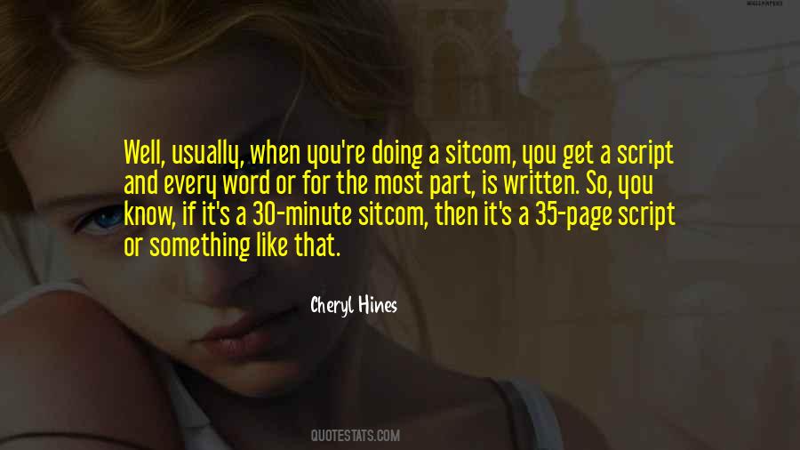 So It Is Written Quotes #188214
