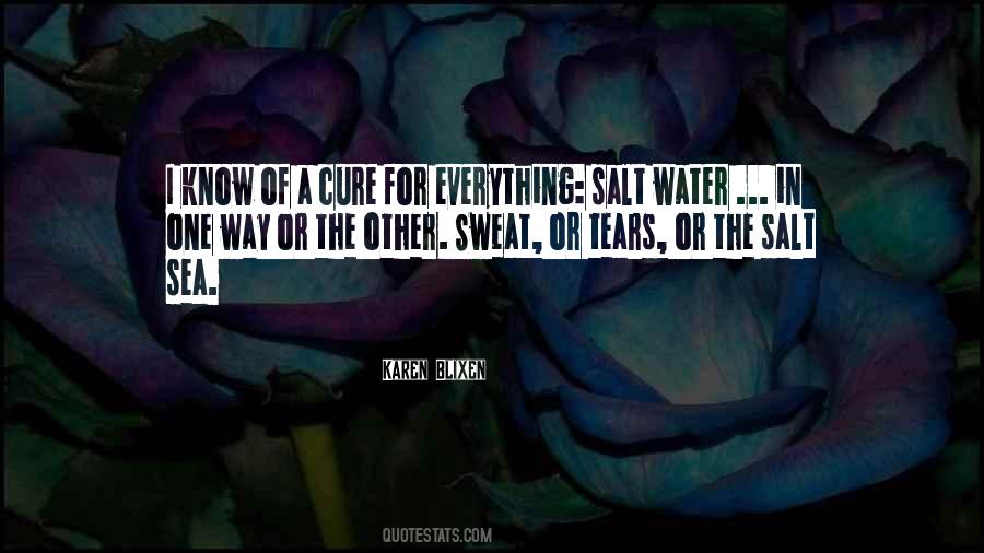 Salt Water Tears Quotes #553288
