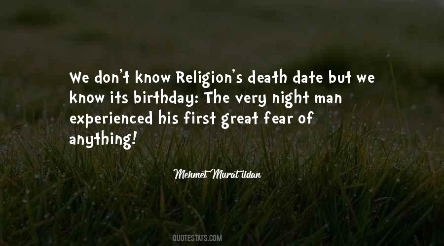 Night Religion Quotes #764782