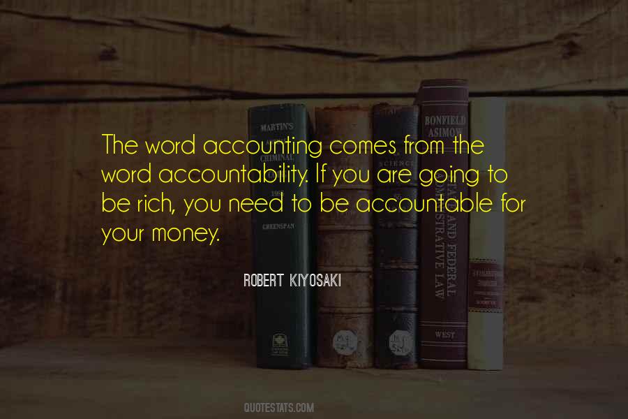 Quotes About You Accountable #1362508