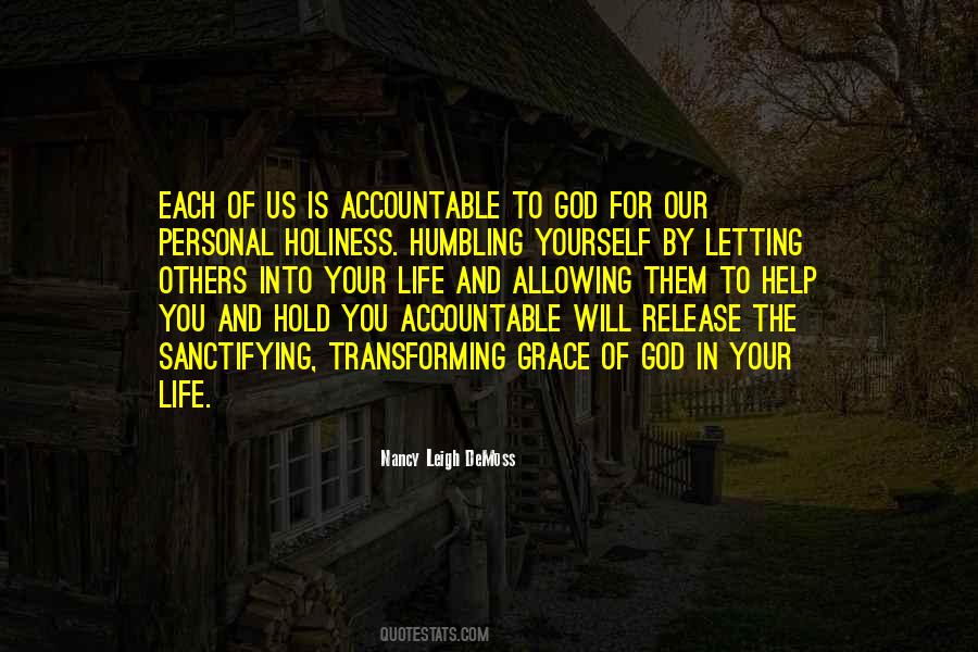 Quotes About You Accountable #151116