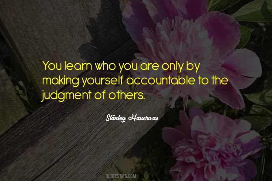 Quotes About You Accountable #1728734