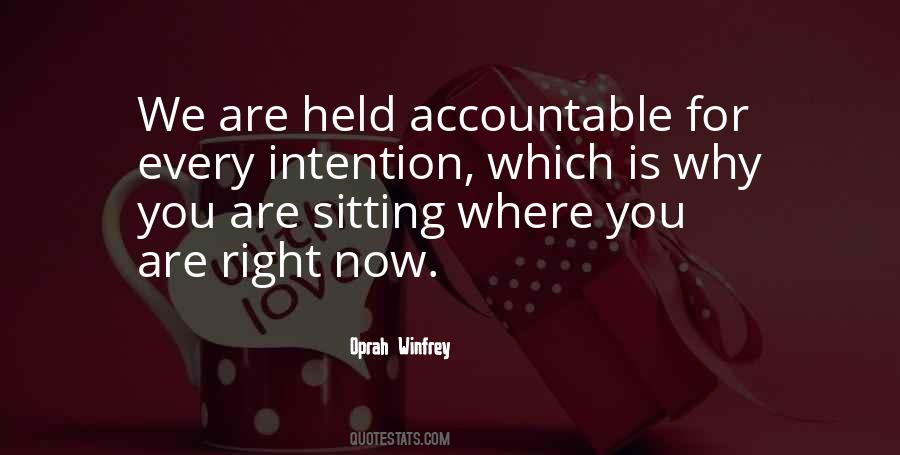 Quotes About You Accountable #575389