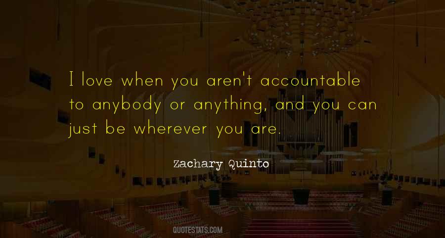 Quotes About You Accountable #75716