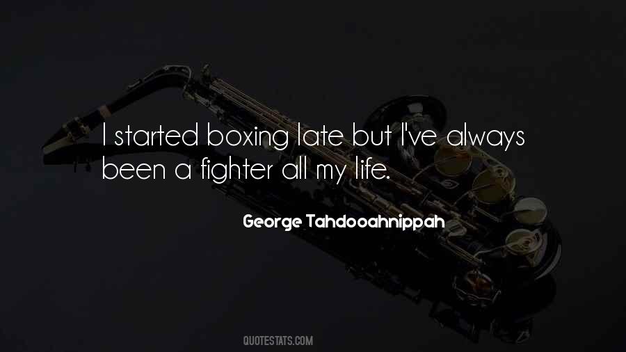 Fighter Life Quotes #1384147