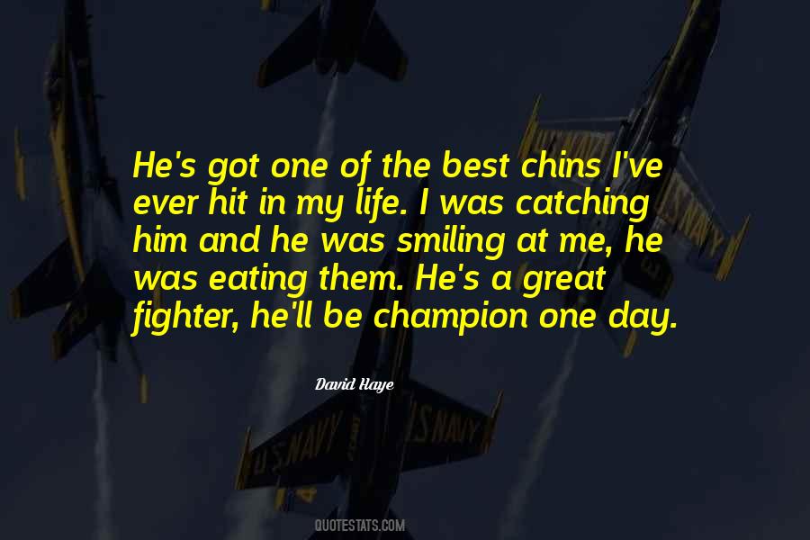 Fighter Life Quotes #292498