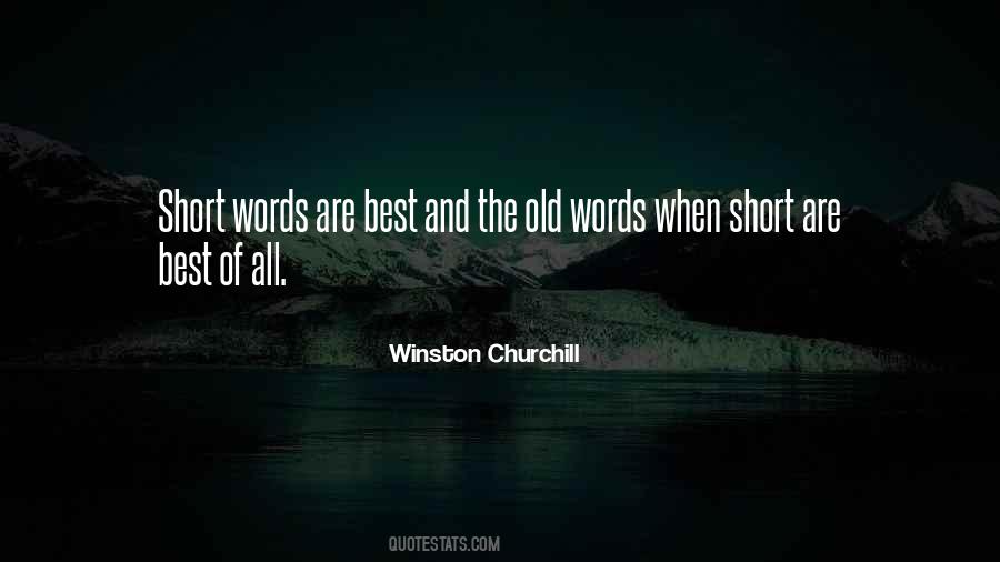 Words Best Quotes #1380759