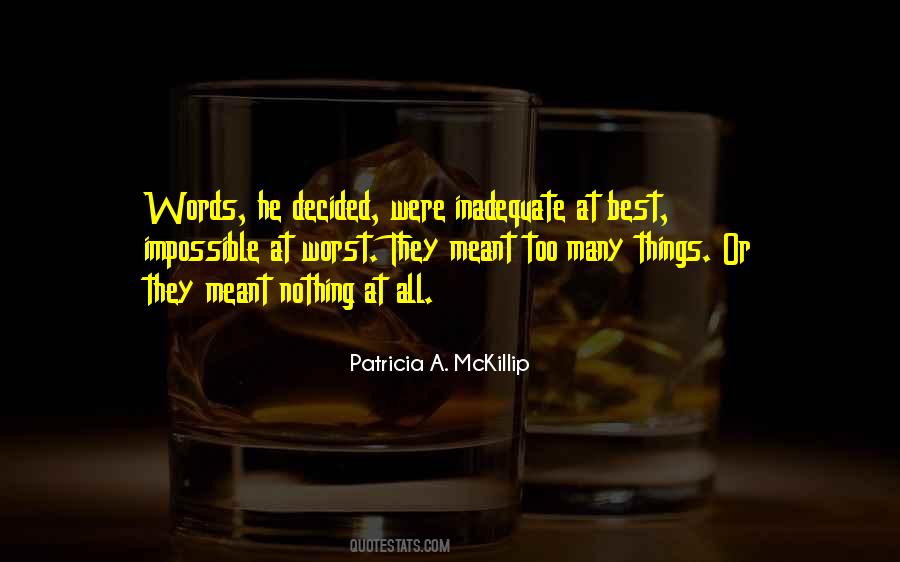 Words Best Quotes #1651670