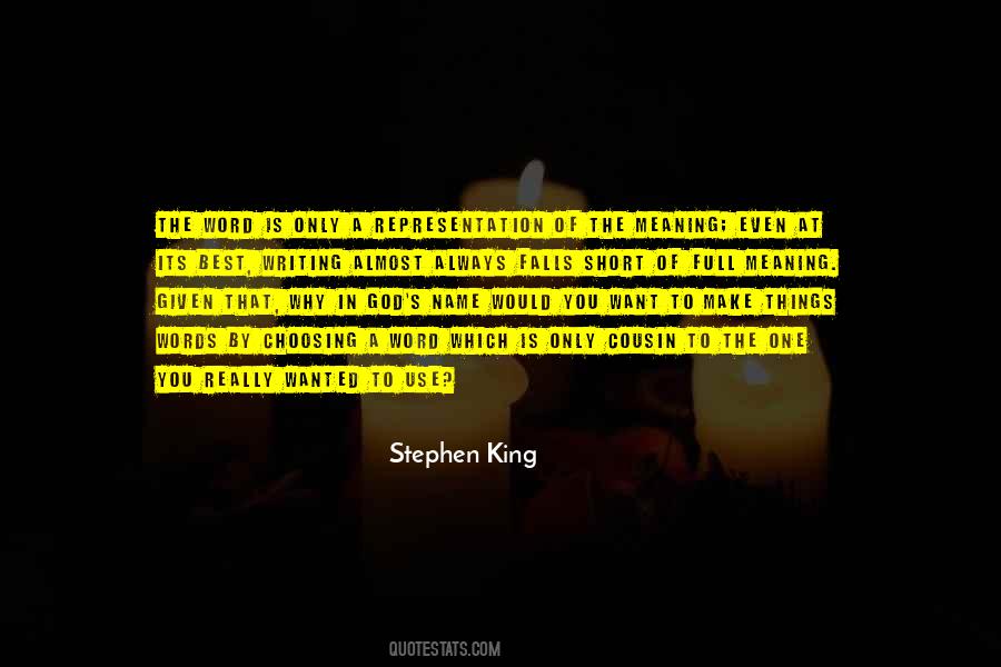 Words Best Quotes #1768810