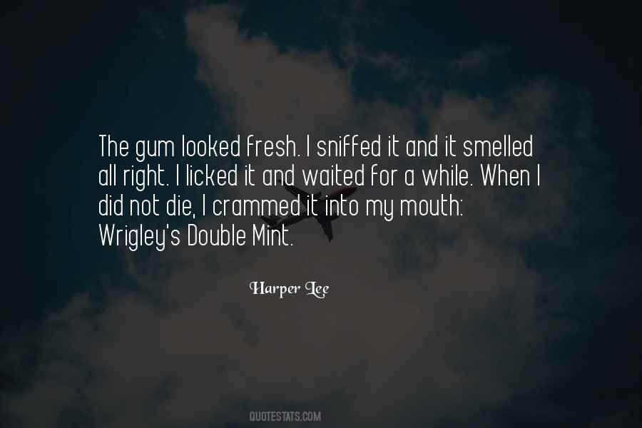 Fresh Mint Quotes #733788