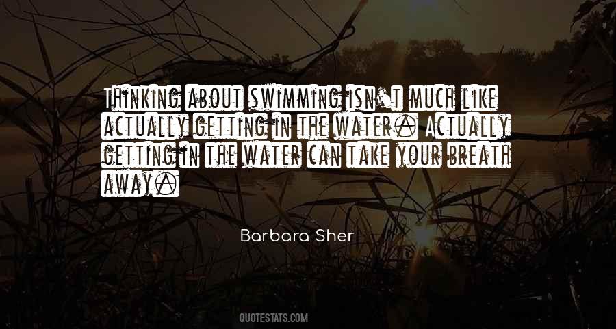 Swimming Water Quotes #1598219