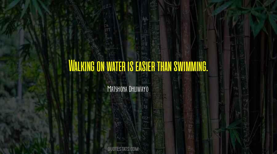 Swimming Water Quotes #1727408