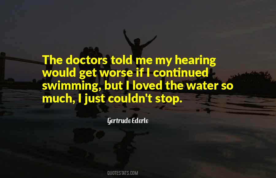 Swimming Water Quotes #635470