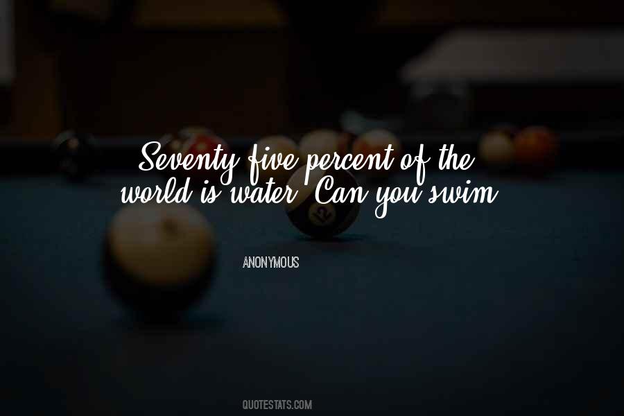Swimming Water Quotes #857149