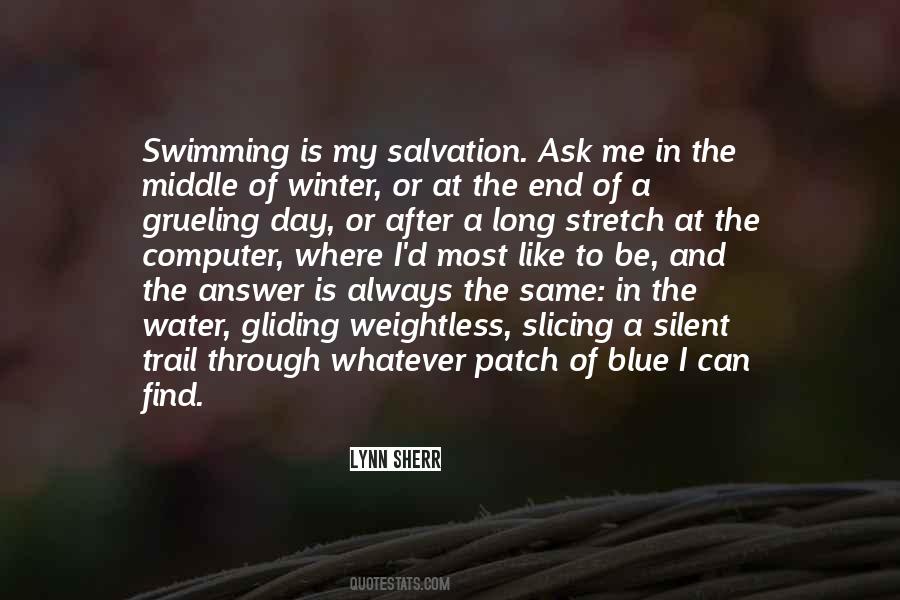 Swimming Water Quotes #934955