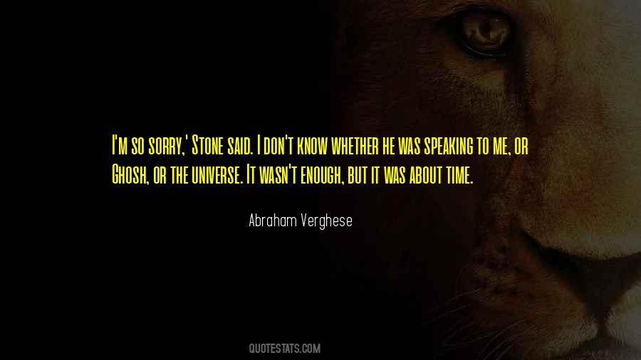 Time Stone Quotes #1826330