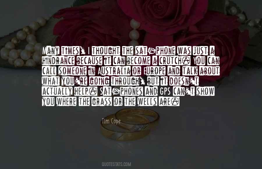 Just A Phone Call Quotes #858637