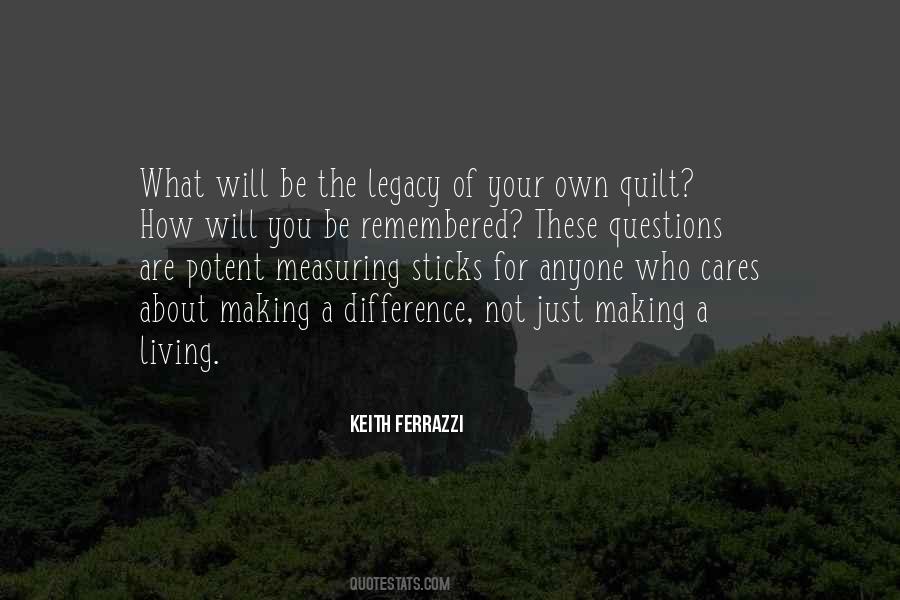 Quotes About Making A Difference For Others #26219