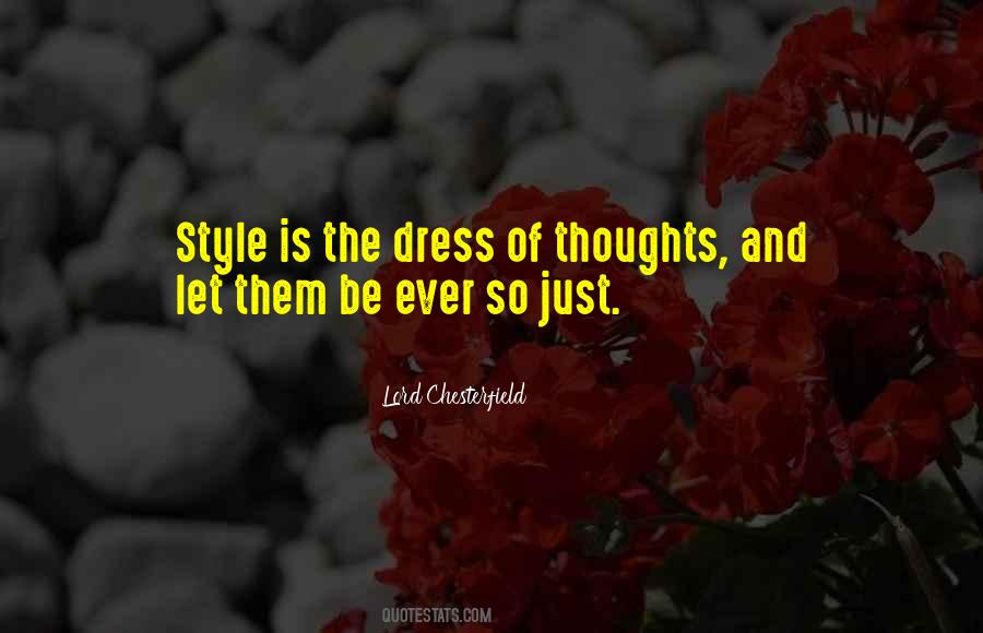 Style Dress Quotes #196056