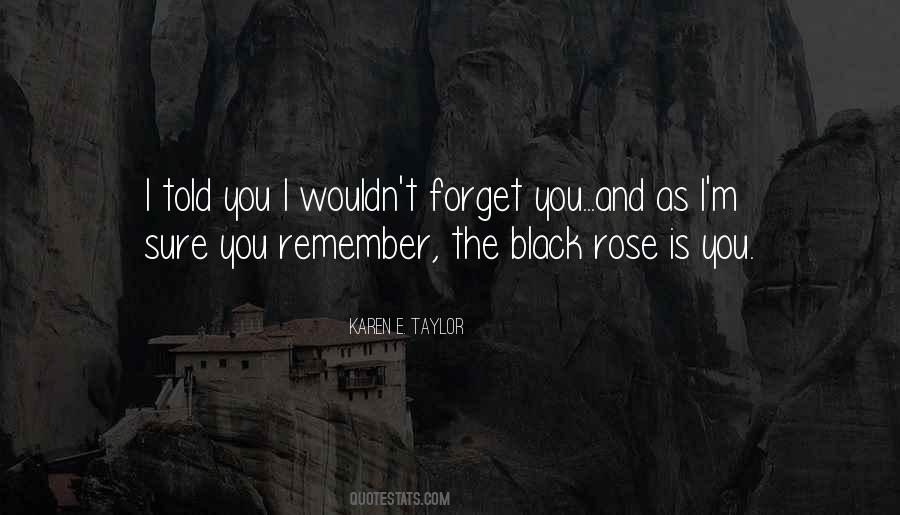 M Rose Quotes #166686