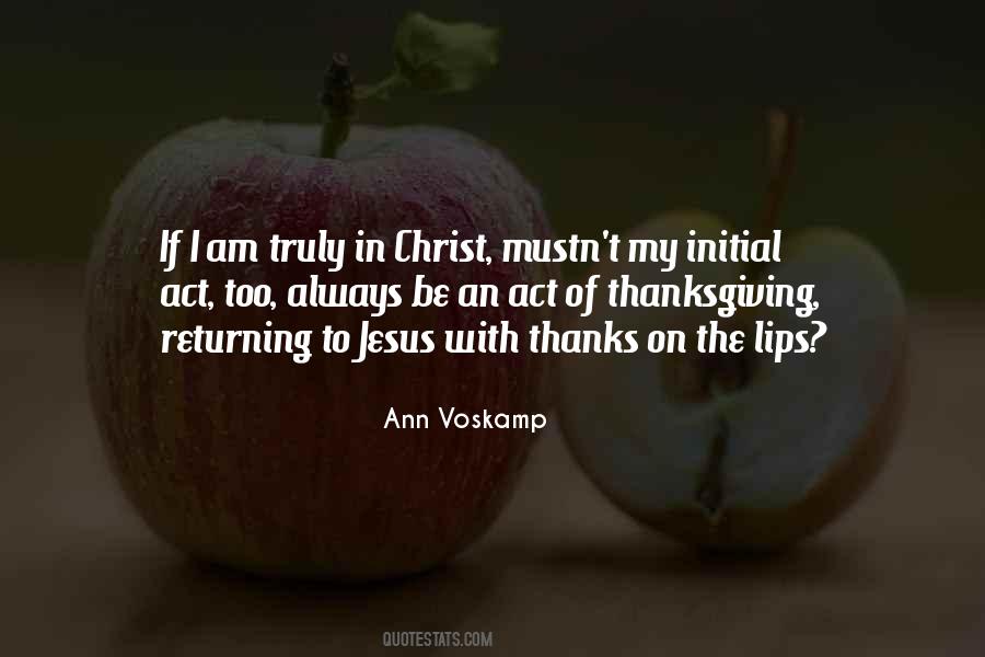Thanksgiving Jesus Quotes #122613
