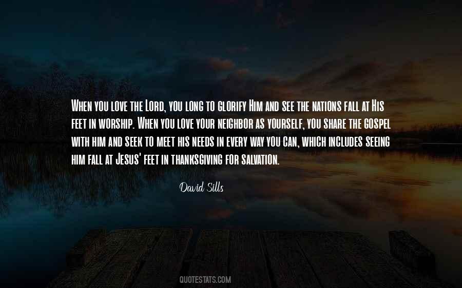 Thanksgiving Jesus Quotes #1723945