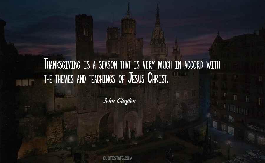 Thanksgiving Jesus Quotes #573229