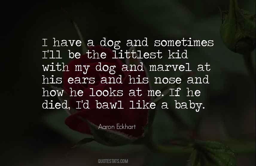 Dog Baby Quotes #212055