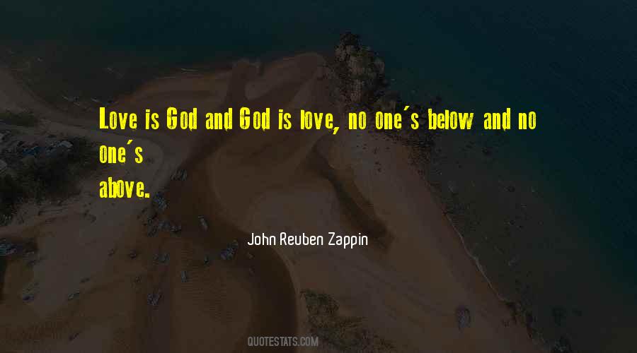 Love Is God Quotes #1812497