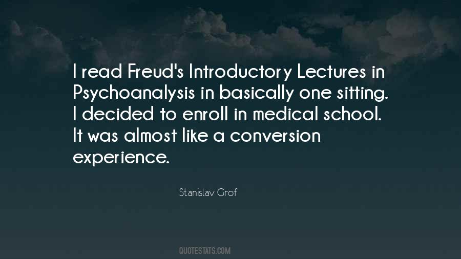 Freud Psychoanalysis Quotes #1320370