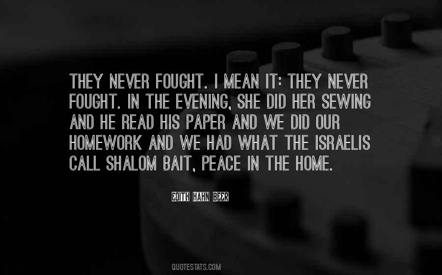 Her Peace Quotes #1390954