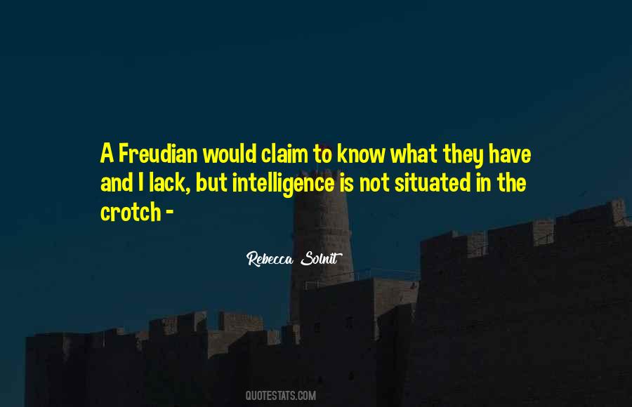 Freudian Quotes #1708893