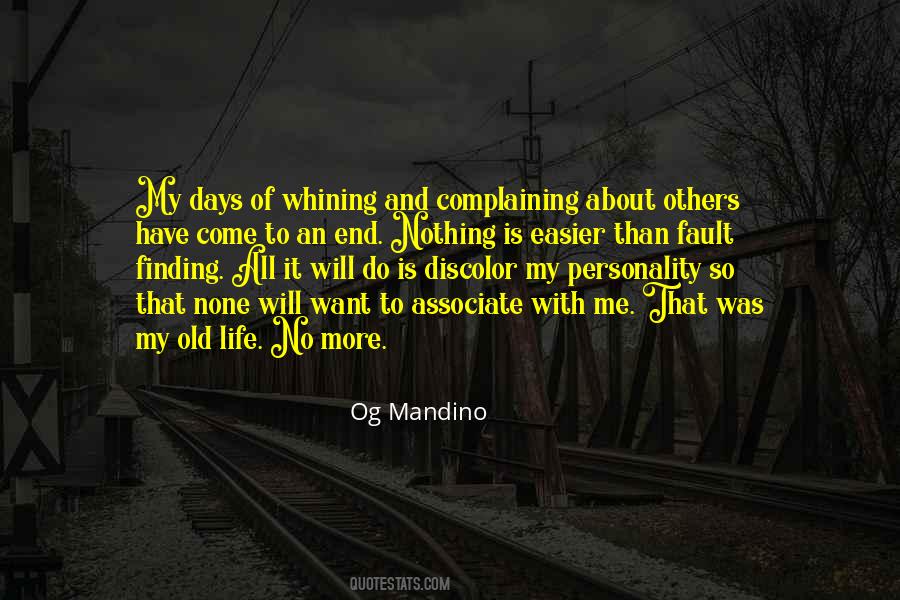 It Will Come To An End Quotes #1307598
