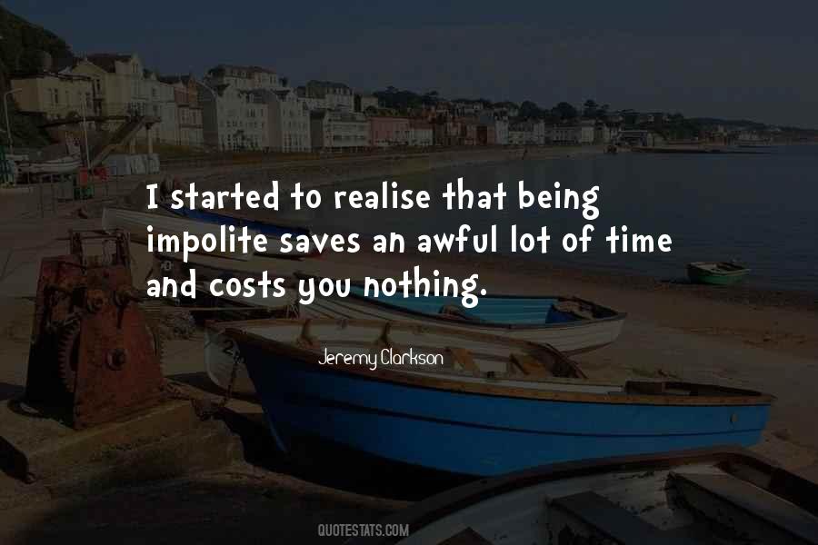 Time You Realise Quotes #1159906