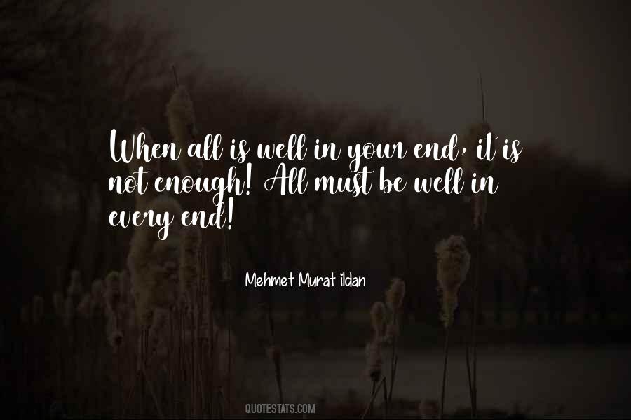 All Wells Quotes #363624