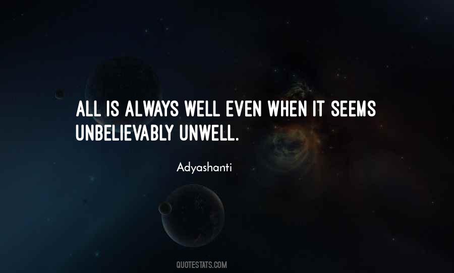All Wells Quotes #366974